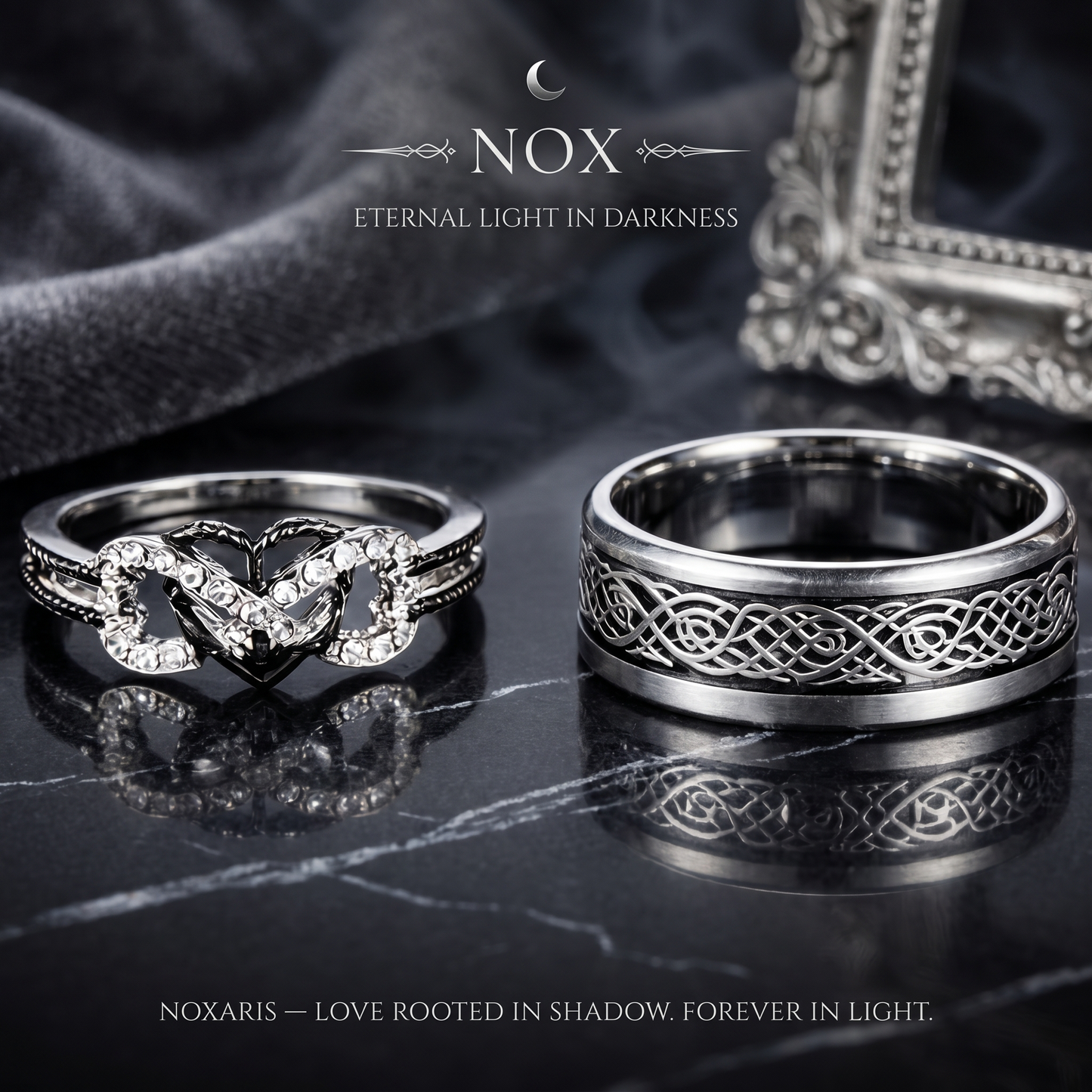 NOXARIS™–Anillos de Pareja