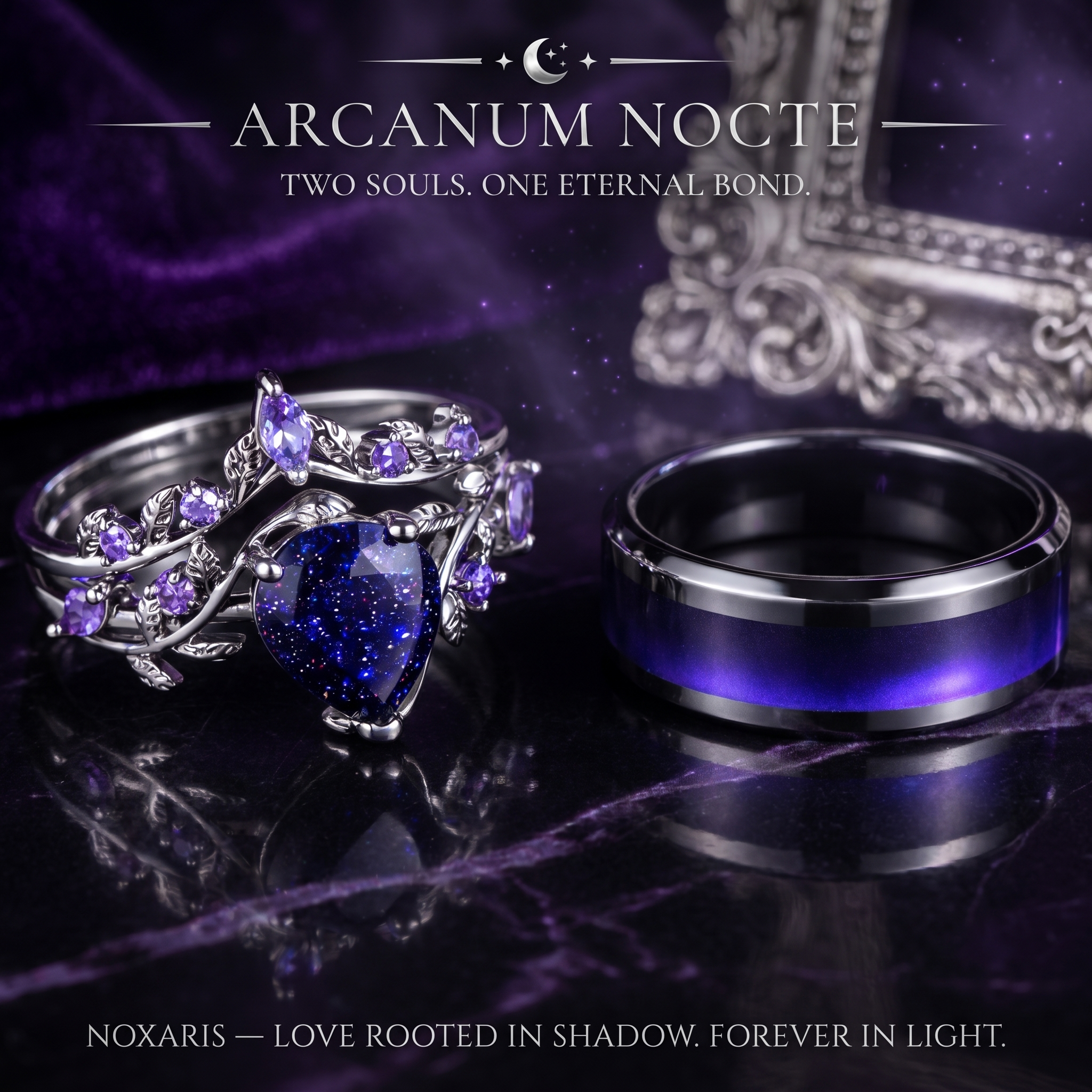 NOXARIS™–Anillos de Pareja